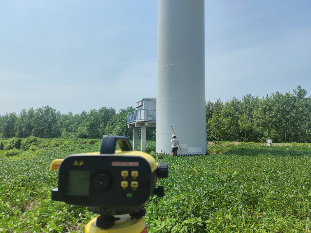 風(fēng)機(jī)塔筒垂直度觀測(cè)