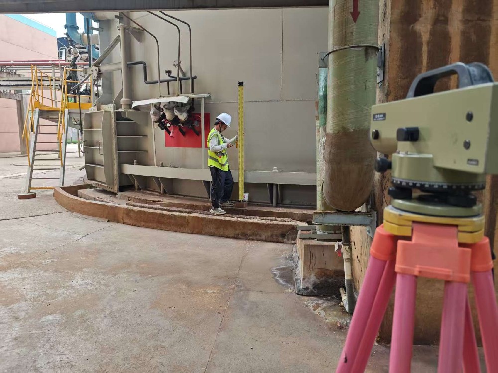 熱電廠區(qū)建構(gòu)筑物沉降（變形）觀測