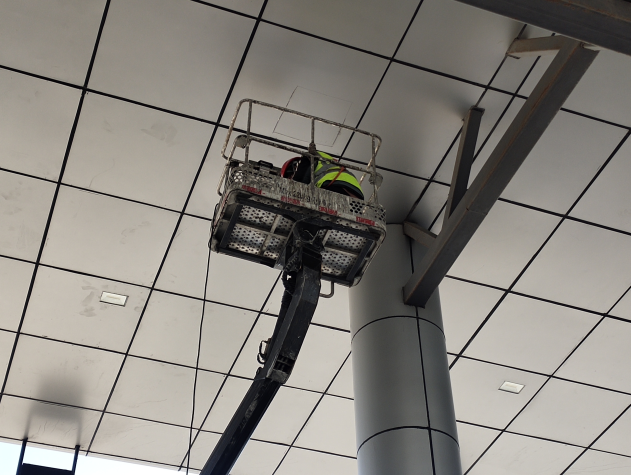 高速鋼結(jié)構(gòu)大棚檢測記