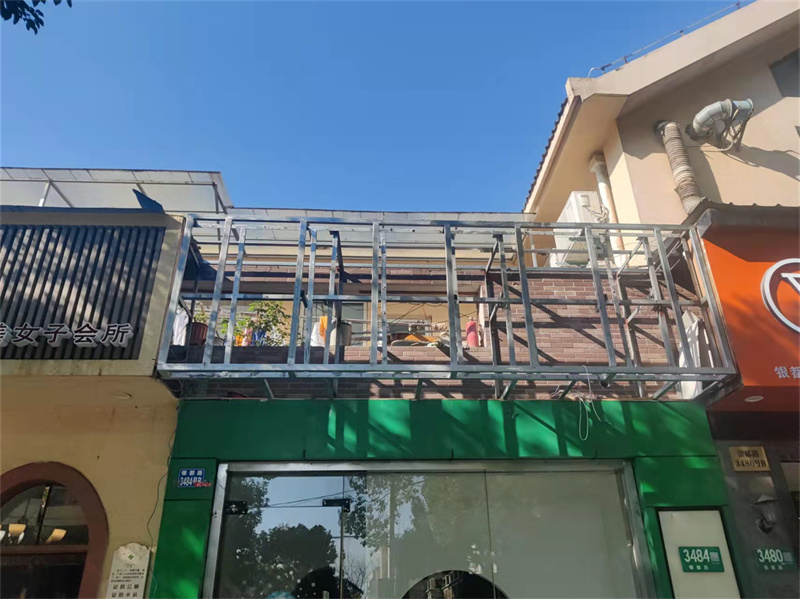 太湖縣商戶廣告牌安全檢測(cè)案例