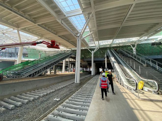 高鐵站鋼結構檢測